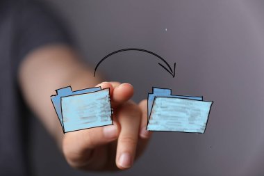 Dizinler Arasında El Taşıma Dosyaları: Veri Aktarım Kavramı