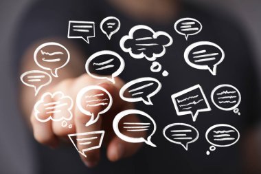 İletişim & Geribildirim: Konuşma Baloncuklarıyla El Etkileşimi