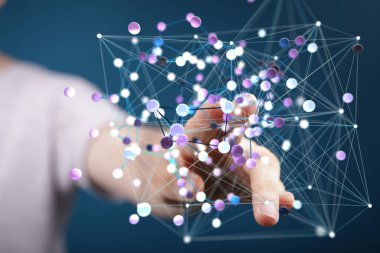 Global Ağ Bağlantısı: Dijital Düğümlerle El Etkileşimi