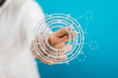 Elle Etkileşim Veri Görselleştirme Arayüzü