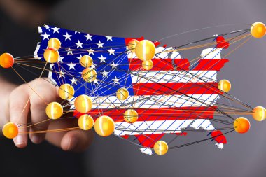 USA Ağ Bağlantıları: Amerikan Bağlantılarının Dijital Haritası