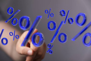 El Seçimi Mavi Yüzde Sembolü