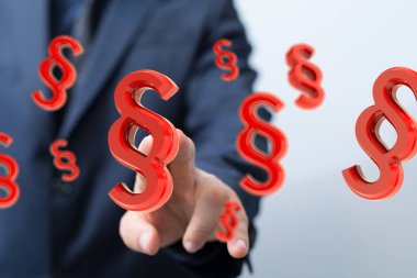 Hukuk Hukuku Adalet Paragrafı Sembol Kavramı