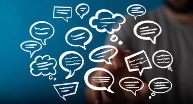 İletişim, Konuşma ve Geribildirim: Görsel Bir Konsept