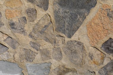 Düzensiz Taş Duvar dokusu Arkaplanı