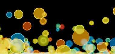 renkli baloncuklar arka plan