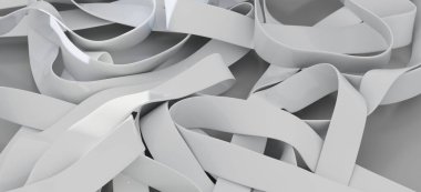 Soyut Beyaz Lastik Bantlar Arkaplan DokusuName