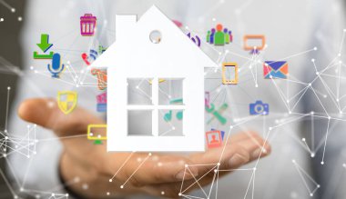 Iot home Telekomünikasyon ağı ve kablosuz mobil internet