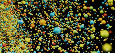 renkli topları arka plan