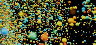 renkli baloncuklar arka plan