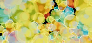 soyut renkli baloncuklar arka plan