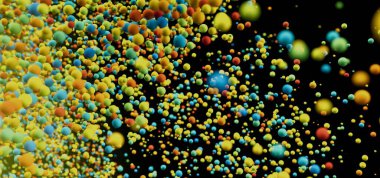 renkli baloncuklar arka plan