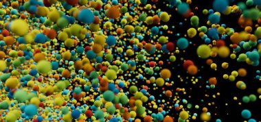 renkli baloncuklar arka plan