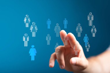 İdeal iş adamı kavramına bağlanmak ve seçmek