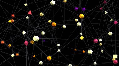 Bağlı Çokgenlerin Soyut Ağı