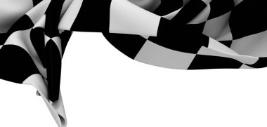 Dramatik Damalı Bayrak Dalgası, Yarış Bitirişi