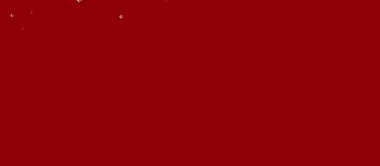 Altın Yıldızlı Kırmızı Arkaplan Dekoratif Noel Festivali Tasarımı