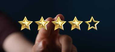 El Dokunma Derecelendirme Yıldızları 5 üzerinden 4 gösteriyor