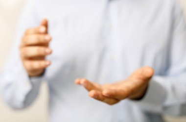 Konsept ya da Fikir İçin Açık El Hareketi Desteği