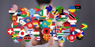 Küresel Bağlantı: Dijital El Bayraklara Dokunma