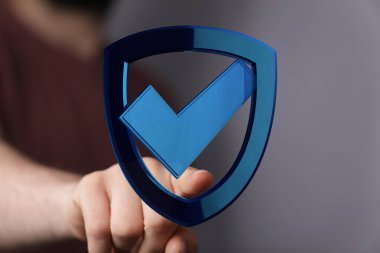 Kontrol işaretli dijital kalkan koruması, veri güvenliği kavramı