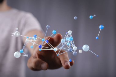 Dijital Ağ Bağlantısı Teknolojisi Konsepti