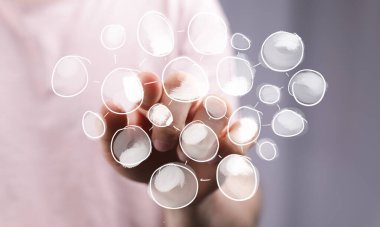 Etkileşimli Ağ Zihin Haritası Konsepti