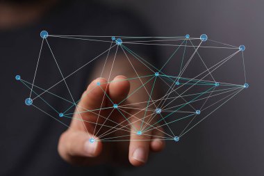 Global Ağ Bağlantısı: Dijital Teknoloji Konsepti