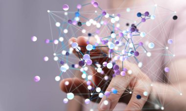 Global Ağ Bağlantısı: Dijital Düğümlerle El Etkileşimi