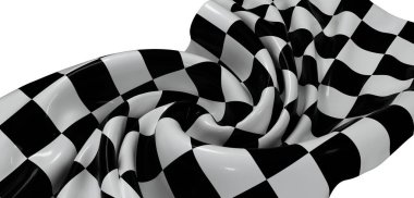 Drape Checkered Flag: Yarış Bitir, Zafer