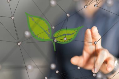 Yeşil dünya gücü elde geri dönüşümde