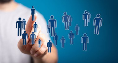 Sosyal Etkileşme ve Takım Çalışması için Dijital İnsan Ağı Bağlantısı