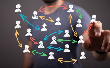 Ağ, Bağlantı, Takım Çalışması, İşbirliği, İnsanlar