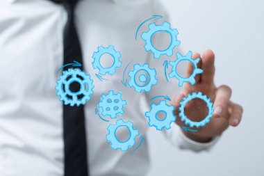 Bağlantılı Vites Yönetimi İşadamı