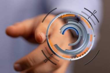 El Hareketi Dokunma Teknolojisi Konsepti ile Yenilikçi Dijital Arayüz