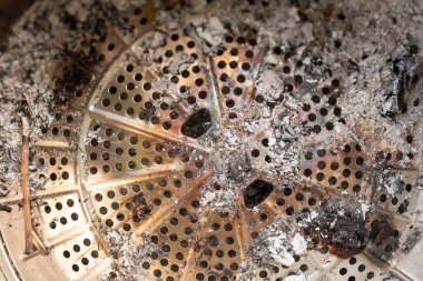 Buharda Yanmış Yemek Sepet Fotoğrafı