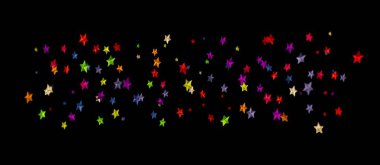 XMAS Parlak 3D Noel yıldızı simgesi. Tatil için tasarım ögesi.