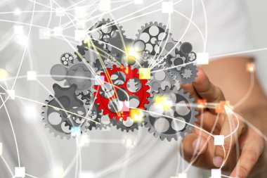 Başarıyla Gear Konsept dijitası