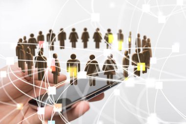 Büyük veri görselleştirmesi. Ağ bağlantısı yapısı