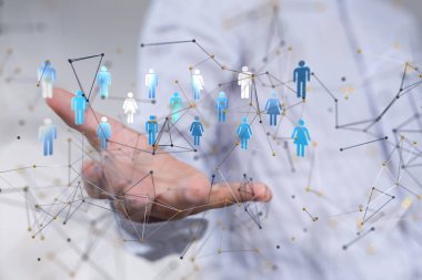 İnternet üzerinde bir ağ kullanarak fiziksel aygıtların soyut ağı