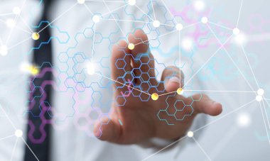 Birlik ve takım çalışmasını gösteren el yığını 3