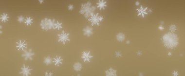 kahverengi zemin üzerine beyaz kar taneleri