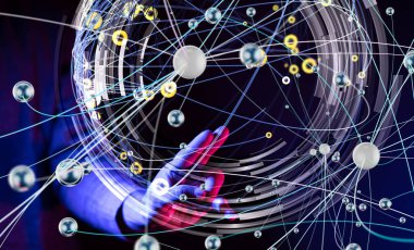 Global Ağ Bağlantısı: Veri Küresiyle El Etkileşimi