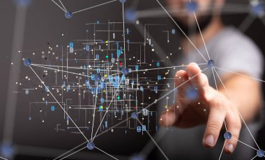 Dijital Ağ Veri Görselleştirmesi ile Etkileşim