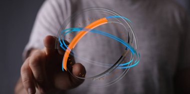 Fütürist Dijital Arayüz Kavramına Dokunmak: Teknoloji ve Yenilik