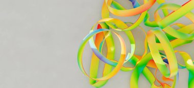 Soyut renkli arka plan şerit