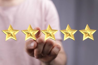 Beş Yıldız Beğeni Seçme, Başarı ve Geribildirim Konsepti