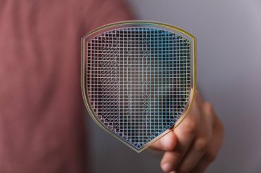 Dijital veri koruma kalkanı, çevrimiçi güvenlik kavramı, mahremiyet