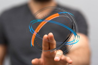 Soyut Hologram Kavramı: Geleceğe Dokunan İnsan Teknoloji Arayüzü