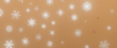 Yumuşak altın bir zemin üzerinde beyaz kar taneleri serpiştirilmiş minimalist bir tasarım. Kar taneleri rastgele dizilmiş, zarif ve zarif bir görünüm yaratıyor. Arka plan yumuşak, sıcak bir altındır. Sakinleştirici ve sakinleştiricidir.